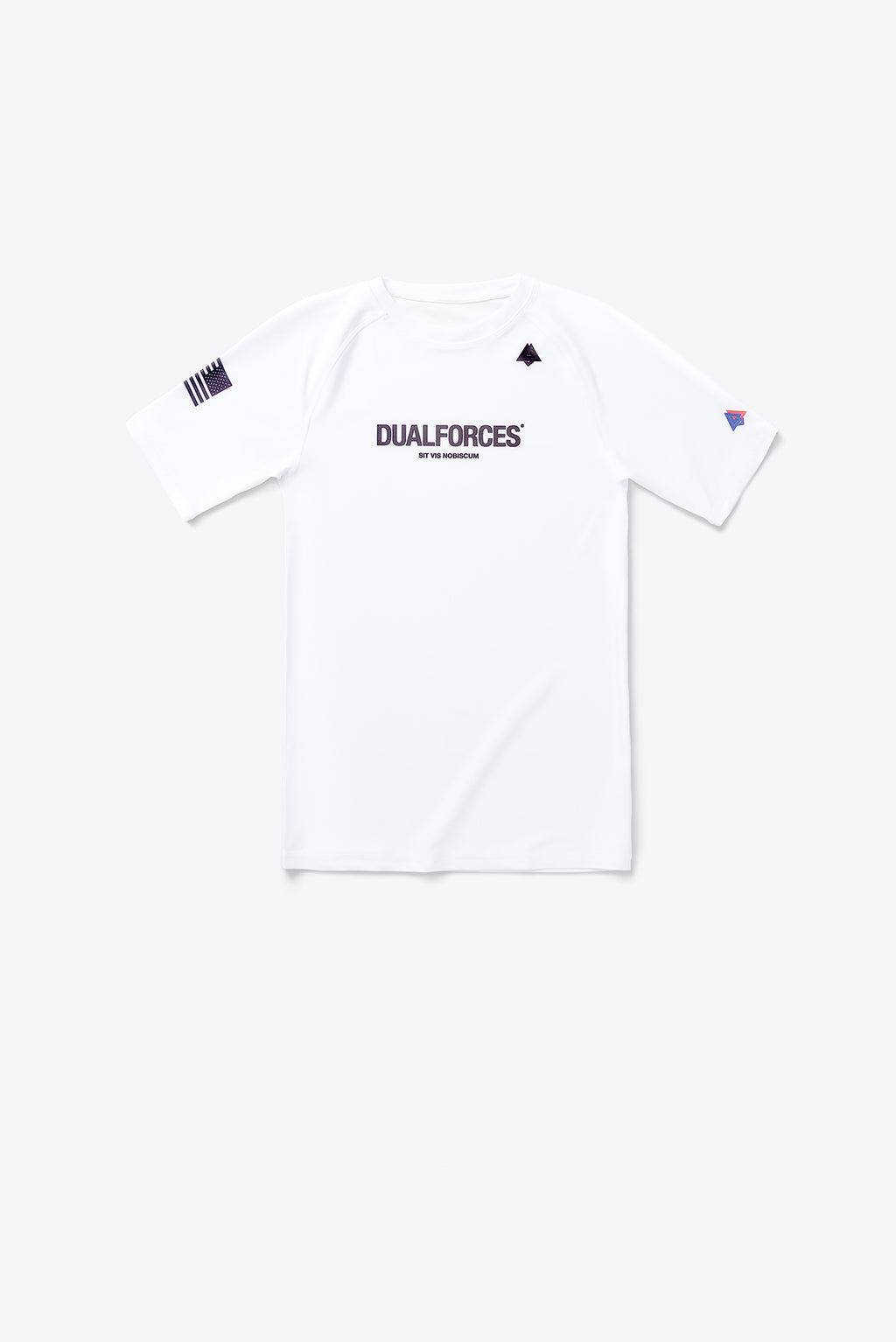 Team Short Sleeve Rash Guard - White