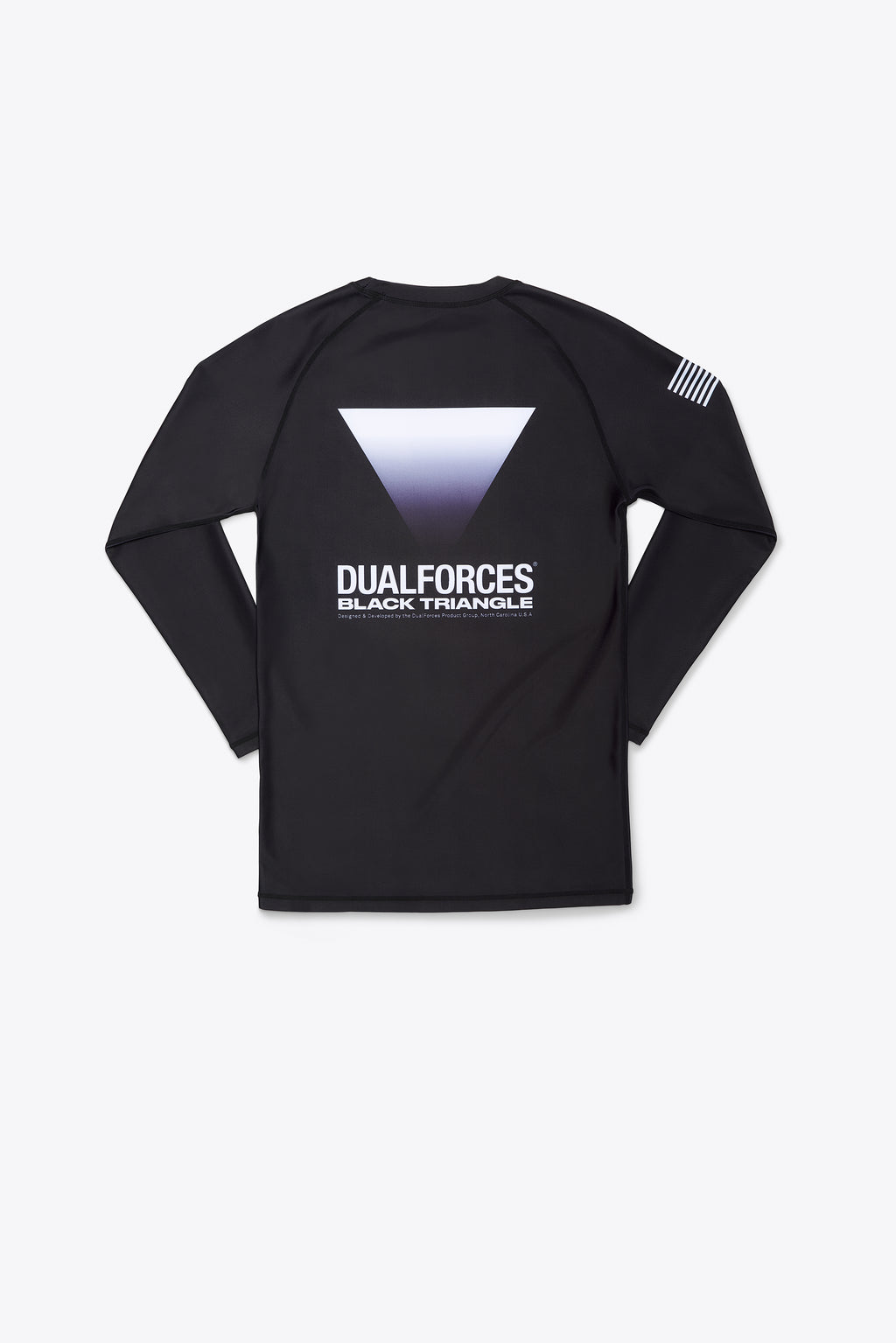 DUALFORCES® x Black Triangle Long Sleeve Rash Guard - S